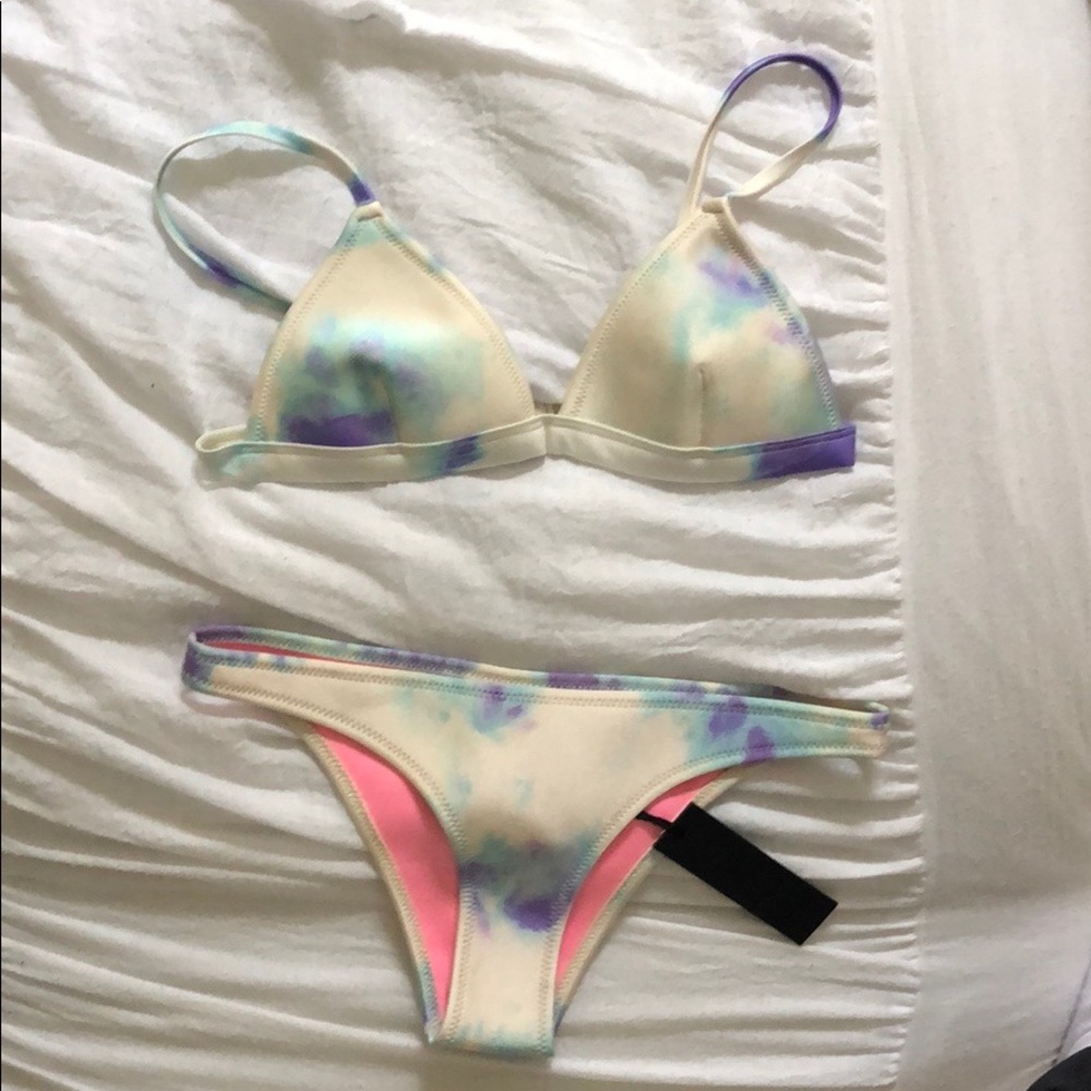 brand new tie-dye TRIANGL bikini
